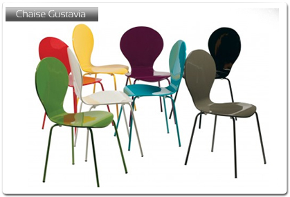 Plan-de-travail-33.fr - Chaise de cuisine modle Gustavia