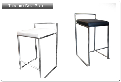 Plan-de-travail-33.fr - Tabouret de bar design modle Bora Bora