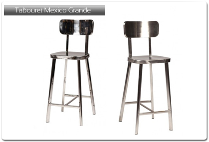 Plan-de-travail-33.fr - Tabouret de bar design modle Mexico Grande