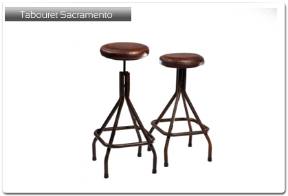 Plan-de-travail-33.fr - Tabouret de bar design modle Sacramento