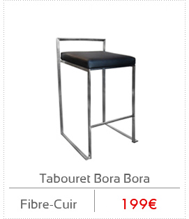 Plan-de-travail-33.fr - Tabouret de bar design modle Bora Bora