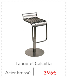 Plan-de-travail-33.fr - Tabouret de bar design modle Calcutta