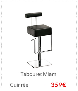 Tabouret design Miami