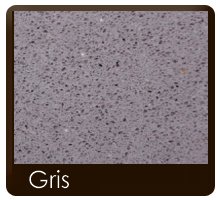 Plan-de-Travail-33.fr - Plan de travail en Quartz coloris Gris